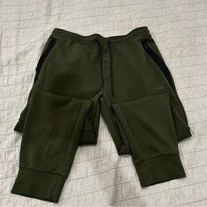 American Eagle Outfitters Olive and Black Joggers